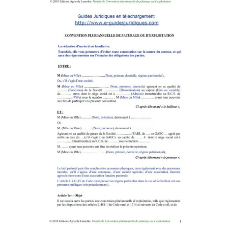 Fermages impayés - Conseils et modèles